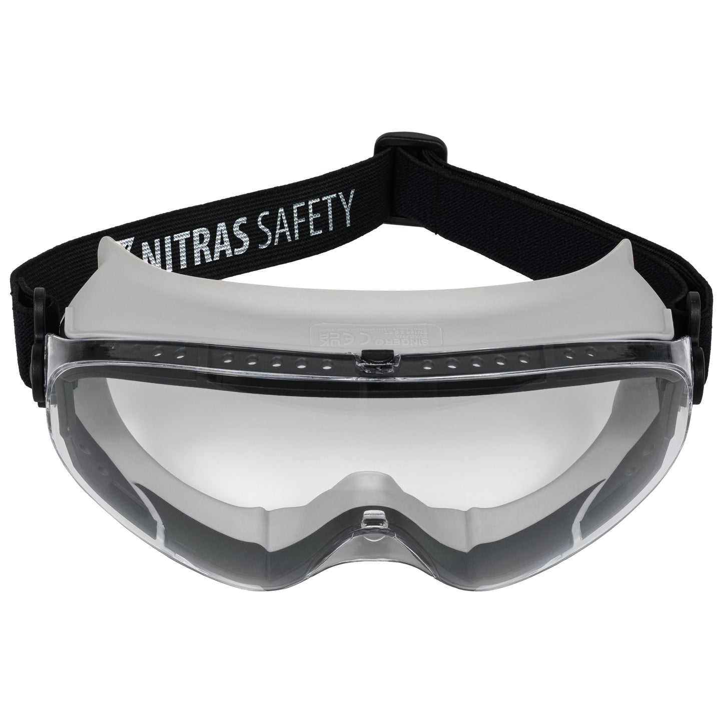NITRAS VISION PROTECT, Vollsichtbrille, EN 166 PVC | Packung (12 Stück)