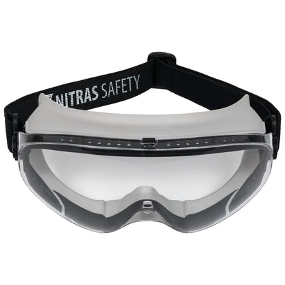 NITRAS VISION PROTECT, Vollsichtbrille, EN 166 PVC | Packung (12 Stück)