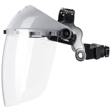 Visière NITRAS PROTECT, transparente / noire, plastique EN 166 | Paquet (1 pièce)