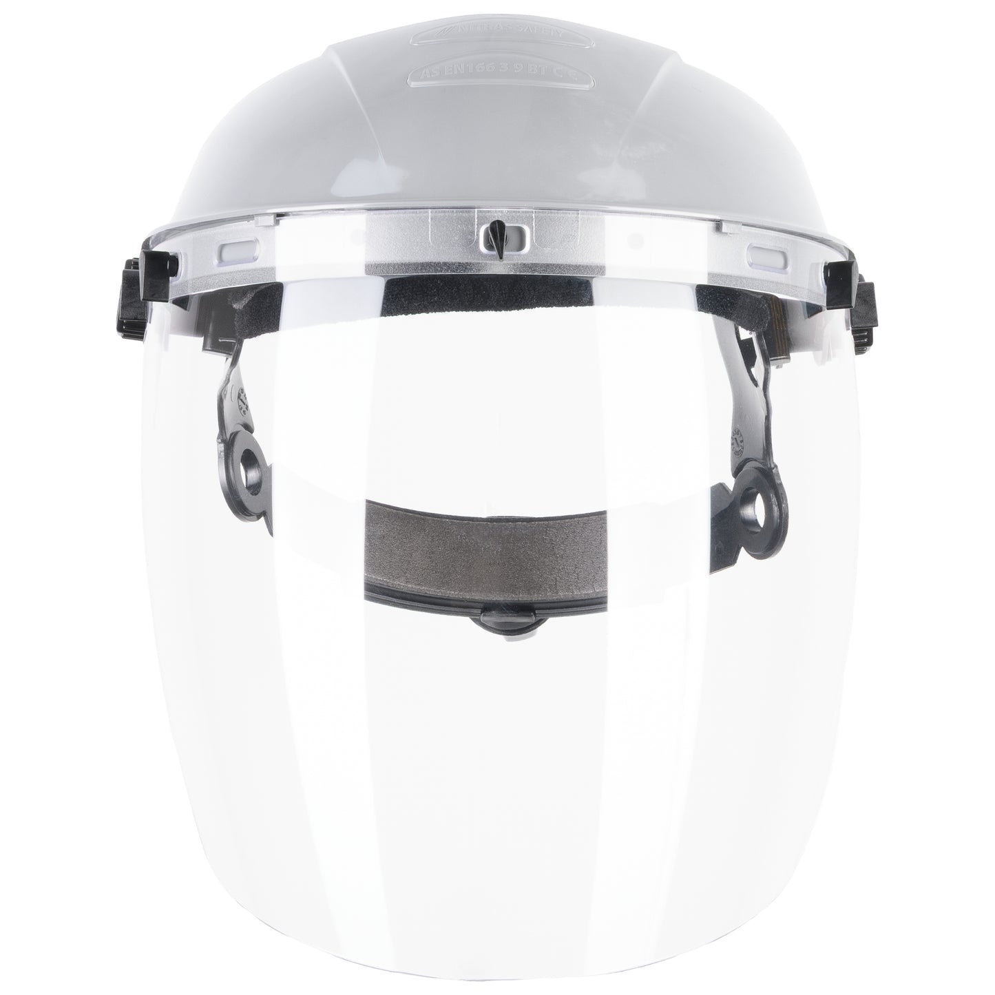 NITRAS PROTECT visor, transparent / black, EN 166 plastic | Pack (1 piece)