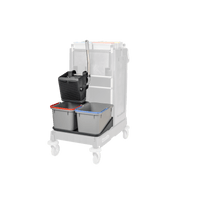 Numatic SRK1S noir - Presse universelle VA, seau 2 x 17 L gris, cuve pour seau | Paquet (1 pièce)