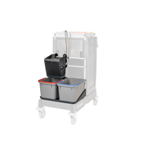 Numatic SRK 1 black - universal press, powder-coated, 2 x 17 liter bucket and bowl for 17 litres Pack (1 piece)