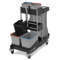 Chariot de nettoyage Numatic ProCar 5G Noir (SM1415.2 c/wSRK1) | Paquet (1 pièce)