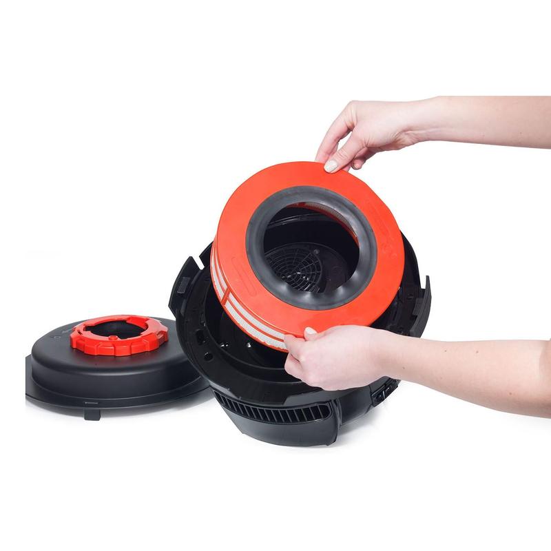 Numatic Staubsauger "Numatic 170 Hepa"PPR.170H-11 Hepa , reflo/schwarz, Zubehörset AS0, 32 | Packung (1 Stück)