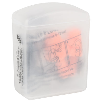 NITRAS MUTE PLUGS, tappi per la protezione dell'udito, arancione / nero, plastica EN 352-2 | Confezione (48 pezzi)