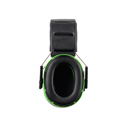 NITRAS MUTE DEFENDER PRO, cache-oreilles, noir / vert, plastique EN 352-1 | Paquet (1 pièce)