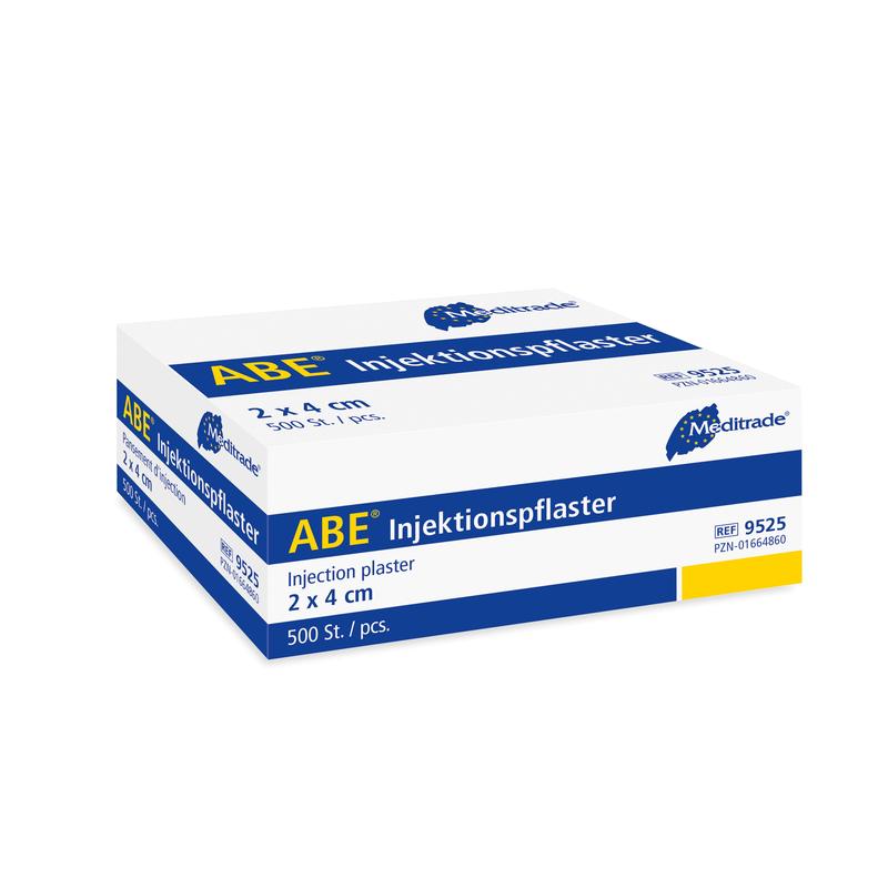 ABE® injection plaster, 2 x 4 cm | Pack (500 pieces)