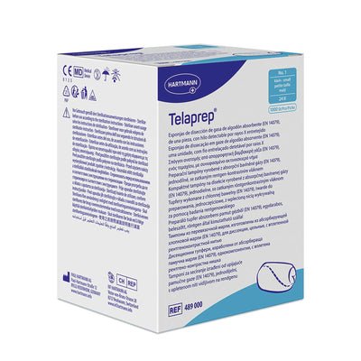 Hartmann Telaprep Nr. 2 mittel Tupfer unsteril | Packung (4000 Stück)