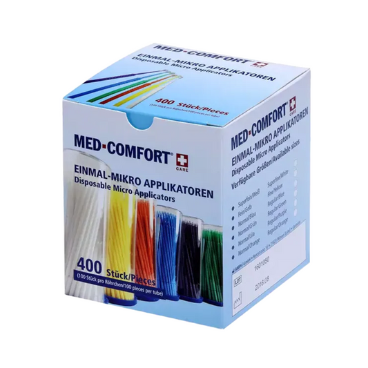 Ampri Med Comfort una volta mikroapliktor Dental Need, diversi colori | Box (400 pezzi)