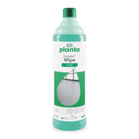 Una bottiglia verde con la scritta «Buzil Corridor® Wipe P 930» riporta l’immagine di un pavimento pulito e indica che il volume del prodotto è di 1 litro. Questa formula a base di polimeri della BUZIL-WERK Wagner GmbH & Co. KG garantisce una pulizia ecologica e, al contempo, neutralizza efficacemente gli odori nei vostri ambienti.