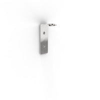 The LAPE wall mount from Diversey Deutschland GmbH & Co. OHG is an affordable wall mount for 1 bottle that does not require a key (pack of 10), made of metal with two screw holes and an upper ring; it is easy to install.