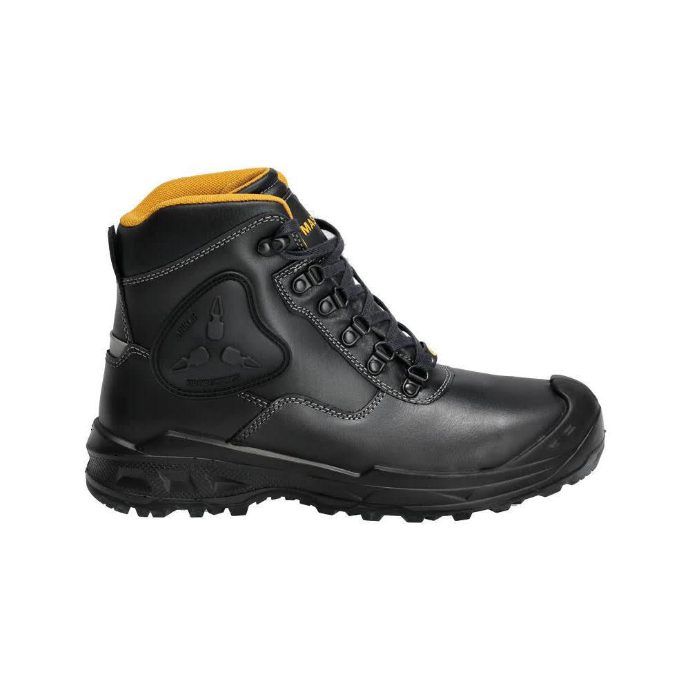Stivali antinfortunistici MASCOT® Batura Plus Scarpe antinfortunistiche S3, nere/gialle