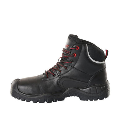Bottes de sécurité S3 à lacets Bottes de sécurité Chaussures de sécurité S3, noires