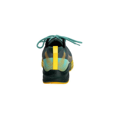 Chaussures de sécurité S1PS, chaussures de sécurité à lacets S1PS, vert forêt/jaune soleil