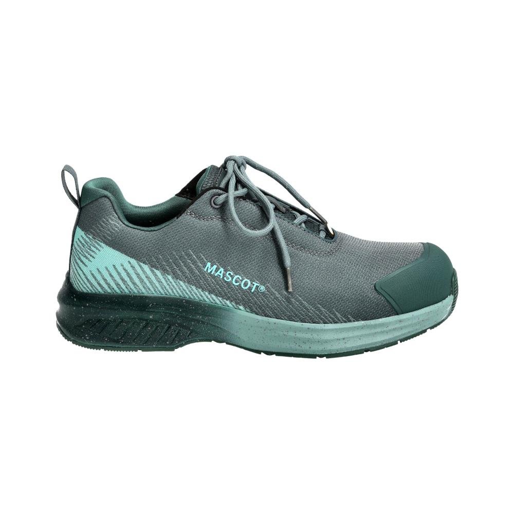 Chaussures de sécurité S1PS, chaussures de sécurité à lacets S1PS, vert forêt