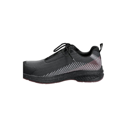 Chaussures de sécurité S1PS, chaussures de sécurité à lacets S1PS, gris anthracite/bordeaux