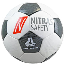 Pallone da calcio NITRAS, PU, ​​bianco/nero | Confezione (1 pezzo)