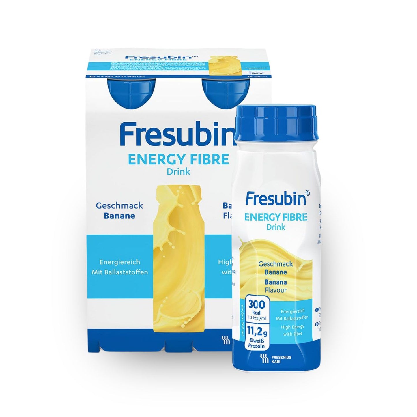 Fresubin Energy Fibre Drink 4 x 200 ml | Packung (4 Flaschen)