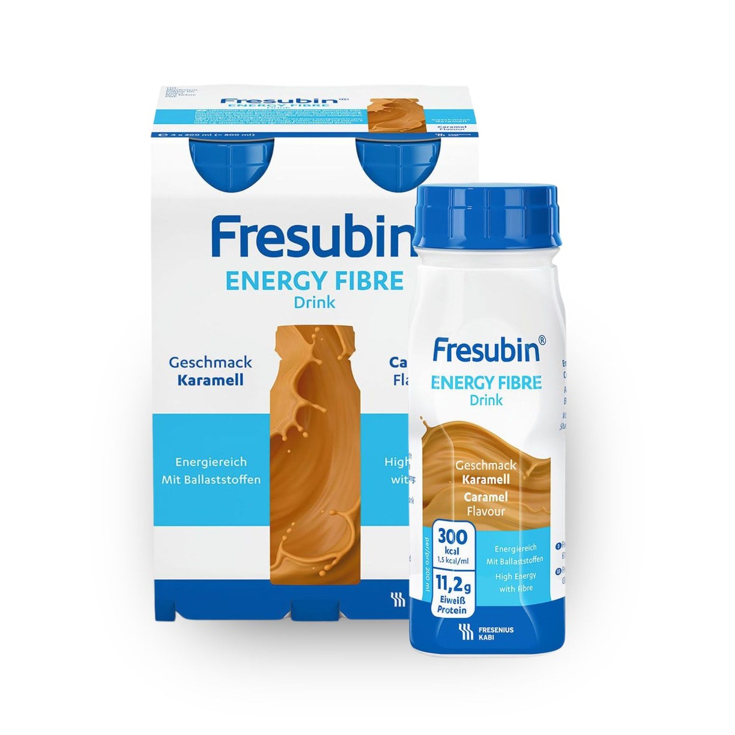Fresubin Energy Fibre Drink 4 x 200 ml | Packung (4 Flaschen)