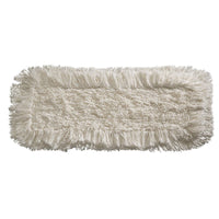 La TÊTE DE BALAI À FRANGES SUPER 500 MM de la Haug Bürsten Ce tapis, composé à 50 % de polyester et à 50 % de coton, est doté de franges épaisses qui assurent un nettoyage efficace du sol ; il est présenté sur un fond blanc uni.