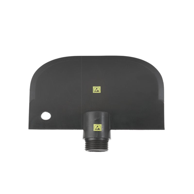 Esd Scraper ESD scraper, PP, black with adapter for in-up