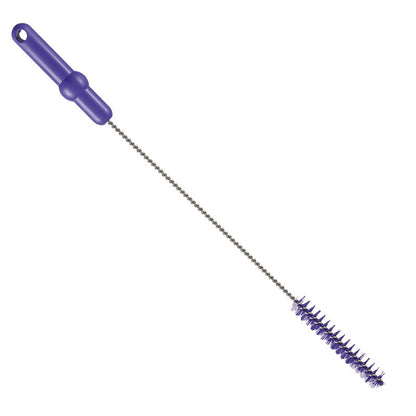 The PIPE BRUSH, ø 0.50MM HARD 500Xø 20MM from Haug Bürsten KG features a durable bristle head and a sturdy handle - ideal for cleaning bottles or narrow containers and perfect for effective pipe cleaning.