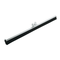 Une raclette Haug noir et blanc à deux lames, 620 x 35 x 105 mm, dotée d'une large lame en caoutchouc et d'un manche en plastique blanc, de Haug Bürsten KG. Cet extracteur est idéal pour les applications de nettoyage industriel et est présenté sur un fond blanc sobre, ce qui met en valeur ses propriétés de nettoyage efficaces.