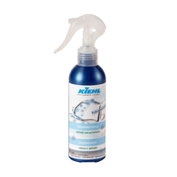 The Kiehl Windshield De-Icer 200 ml by Johannes Kiehl KG comes in a blue-and-silver spray bottle with a clear spray nozzle and is designed for de-icing car windshields. The label features a snowflake graphic and multilingual text. Available in a carton (30 bottles).