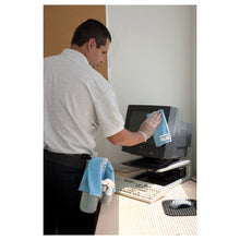 Unger SmartColor MicroWipe Mikrofasertuch, blau MicroWipe 4000 (Heavy Duty, 40x38cm)