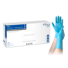 MaiMed-ChemGuard, non-sterile, powder-free nitrile full protection glove, 50 pieces/box