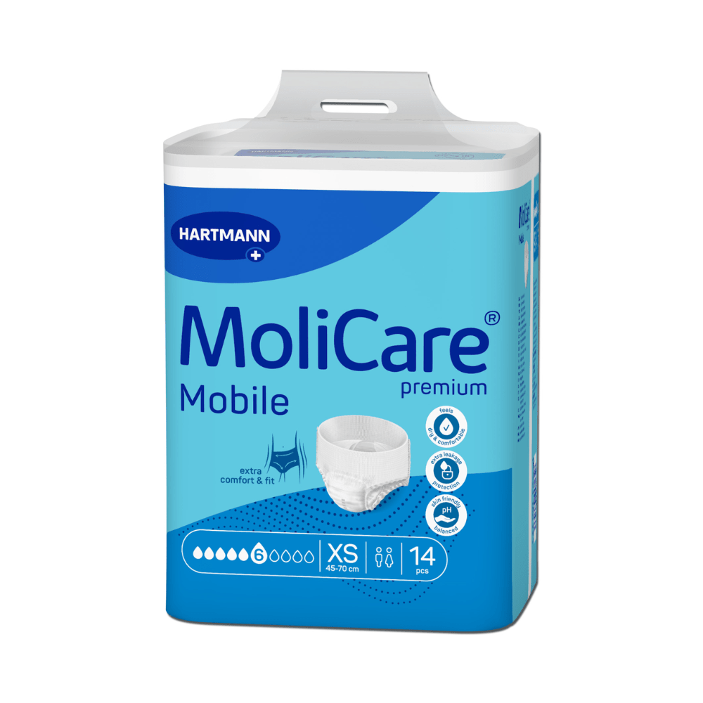 MoliCare® Premium Mobile Inkontinenzpants 6 Tropfen – starke Inkontinenz