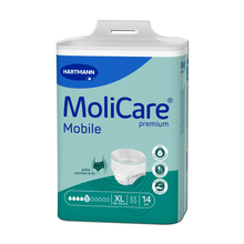 Auslaufartikel: Hartmann MoliCare® Premium Mobile, 5 Tropfen, XL | Packung (14 Stück)