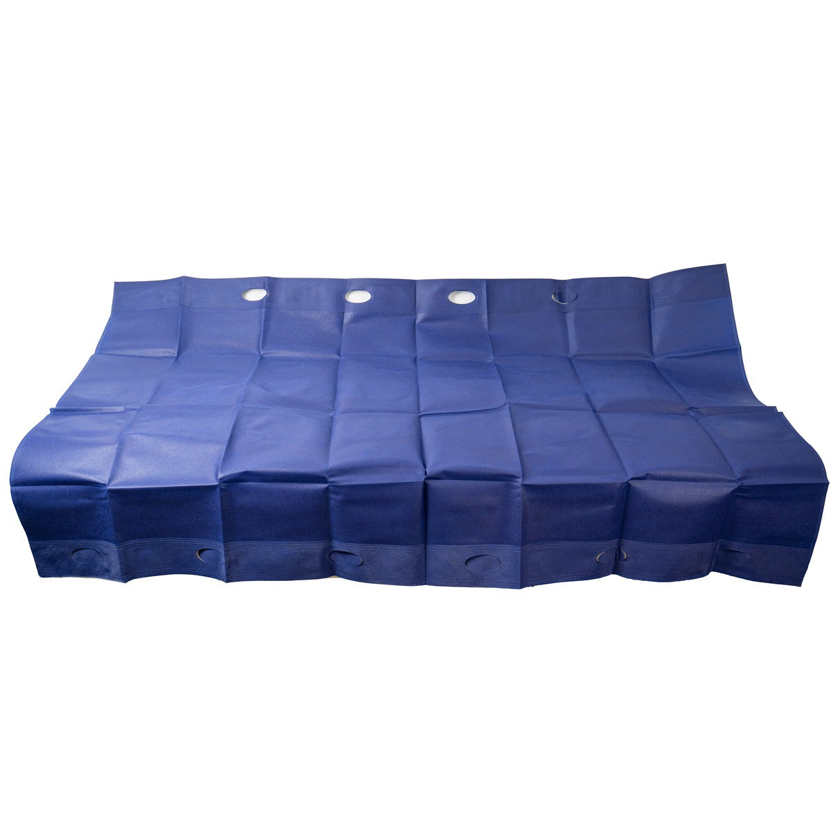 Rescue Trade Einmal Transfer-Unterlage mit 12 Griffen, 195x115 cm blau