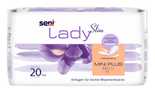 Seni Lady Slim Mini Plus Insert | Pacchetto (20 pezzi)