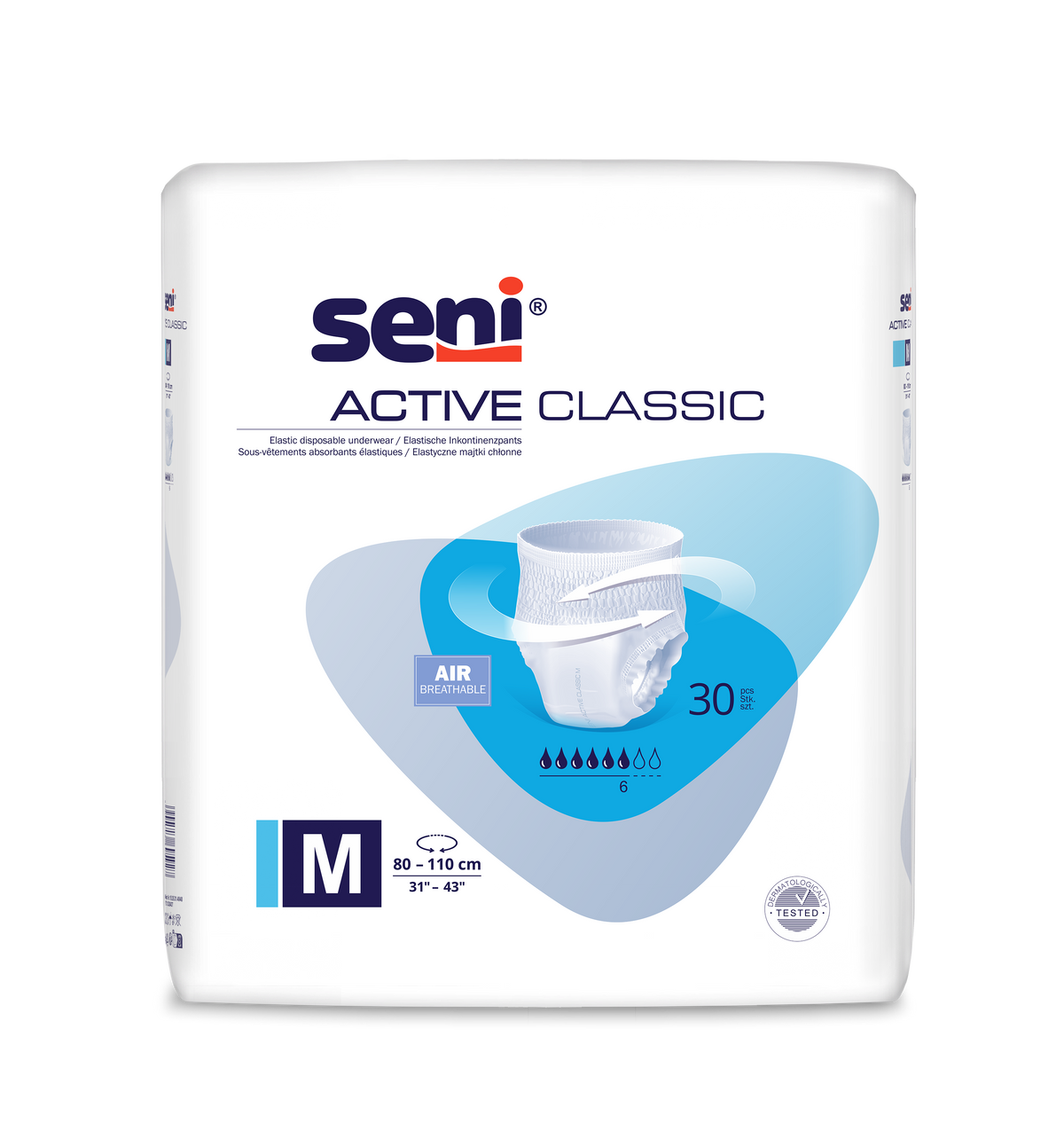Seni Active Classic Pants Pannolini per incontinenza Taglia S-XL 