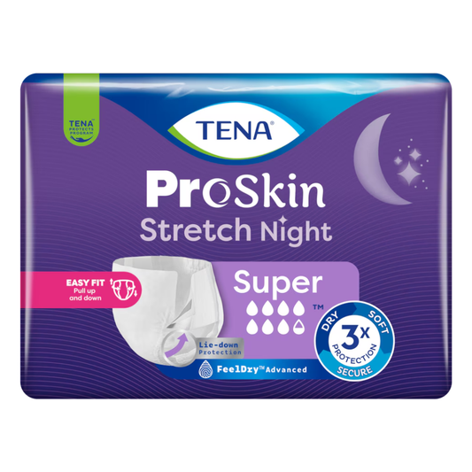 Pantaloni per incontinenza Tena ProSkin Stretch Night Super