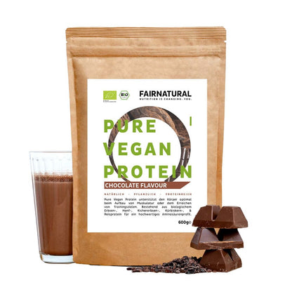 Cioccolato proteico in polvere biologico vegano senza soia