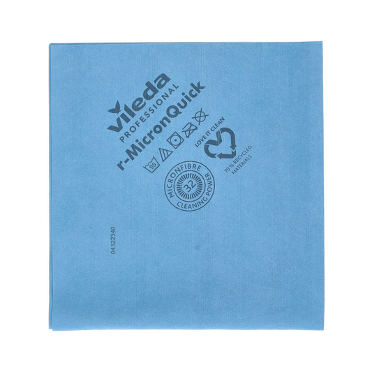 VILEDA Professional R-nanotech micron Micron Microfiber Nettoying Tissu jaune-38x40 cm | Pack (5 pièces)