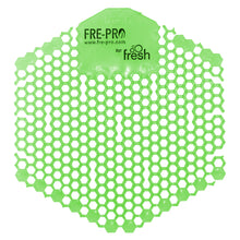 FRE-PRO Wave 3D Scented Urinal Strainer, Cucumber Melon on Both Sides
