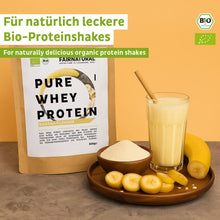 Bio Whey Protein Pulver Banane – Ansicht 2
