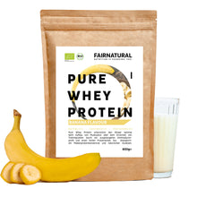 Bio Whey Protein Pulver Banane