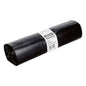 Sacchetti per rifiuti Deiss in LDPE riciclato, 240 litri, 1000x1250x0,06 mm, nero | Rotolo (10 pezzi)