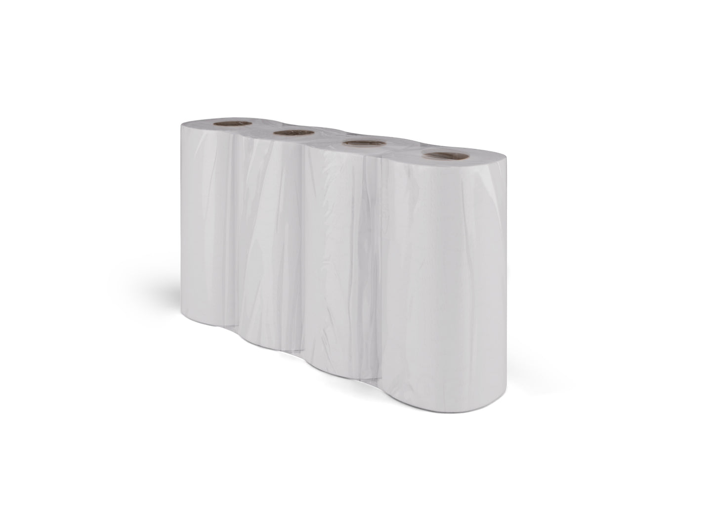 KITCHEN TOWEL - neutral, 3-ply, white, 64 sheet, 8x4 rolls | Karton (8 Packungen)