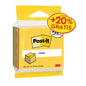 Post-it® Notes Würfel, Ultra-Farben, 76 mm x 76 mm, Promotion mit 20% Gratis, 390 Blatt/Block, 1 Block/Packung, 100% PEFC, SGSCH-PEFC-COC-110078 | Packung (1 Set)