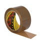 Nastro da imballaggio Scotch® PP 371, marrone, 50 mm x 66 m, 0,048 mm | Confezione (1 rotolo)