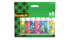 Scotch® Permanent Glue Stick, 8g, 8 sticks/pack, 30 packs/case | Pack (8 pieces)