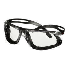 Occhiali protettivi 3M™ SecureFit™ 500, aste nere, montatura in schiuma, rivestimento antiappannamento/antigraffio Scotchgard™ (K&N), lenti trasparenti, SF501SGAF-BLK-FM-EU, 20 per confezione | Confezione (1 pezzo)