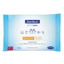Salviette Sterillium® 2 in 1 | Confezione (15 pezzi)