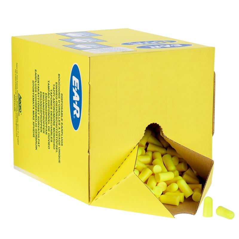 Tappi per le orecchie 3M™ E-A-Rsoft™ Yellow Neons™, sacchetto di ricarica, PD-01-010 | Confezione (500 paia)